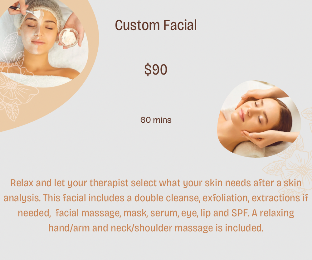 Custom facial