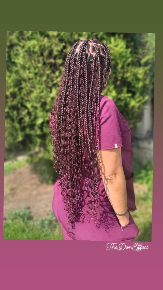 Boho Knotless at TheVisionaryExperience✨️ in For Address, MI