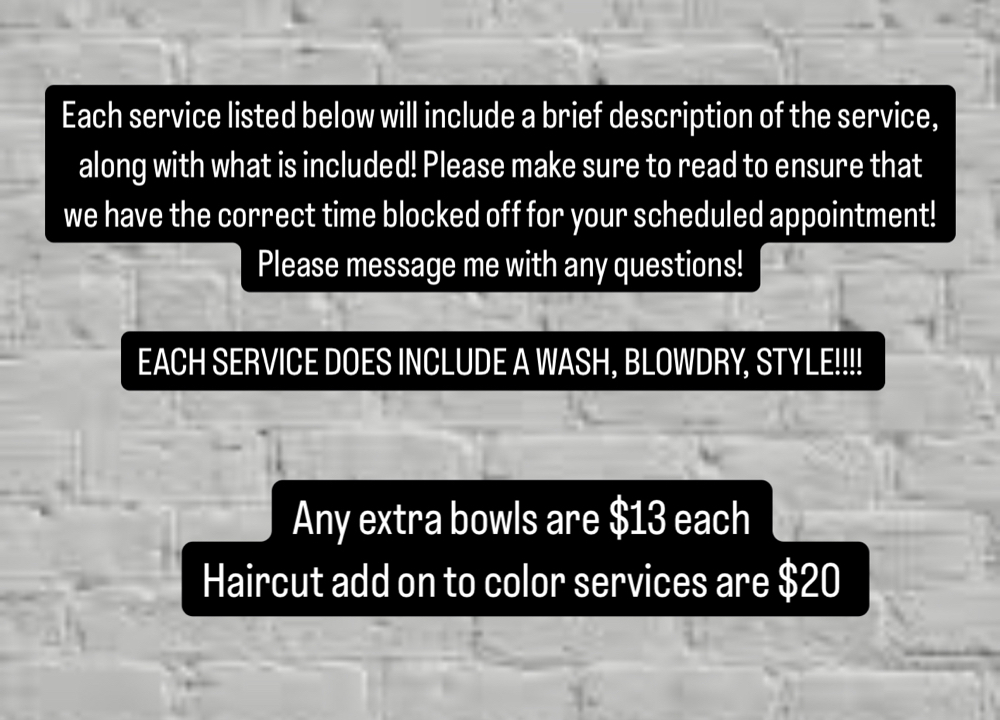 Please Read Before Booking!!!! at Makeovers By Morgan LLC in Fayetteville, NC