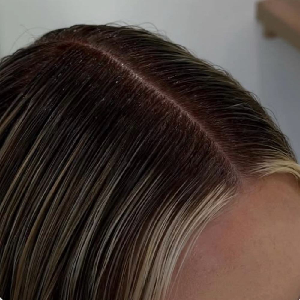 Root Touch Up at Hair x Aris in Costa Mesa, CA