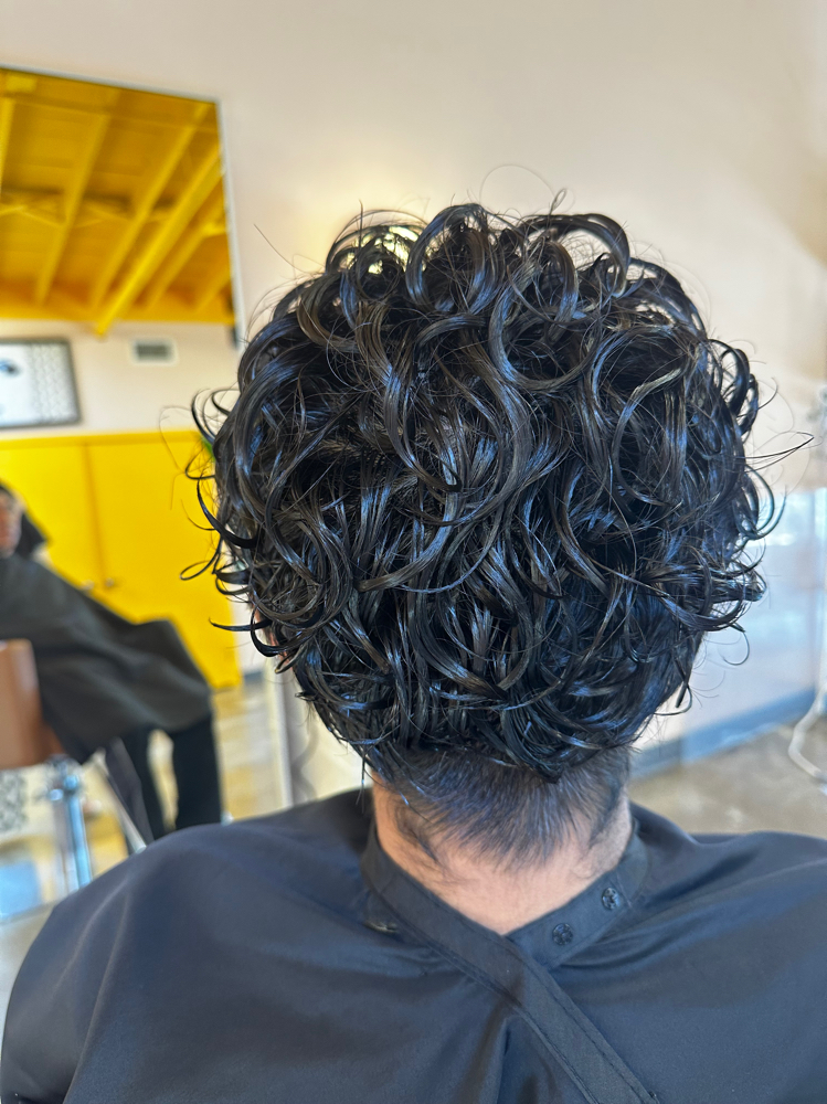 Perm at Manes By Megs @ Pretty Things Studio in Providence, RI