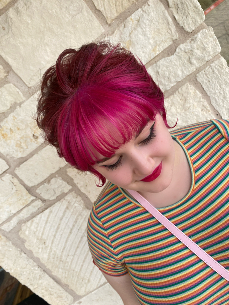 Bang Trim at MegzStylez in Cedar Park, TX