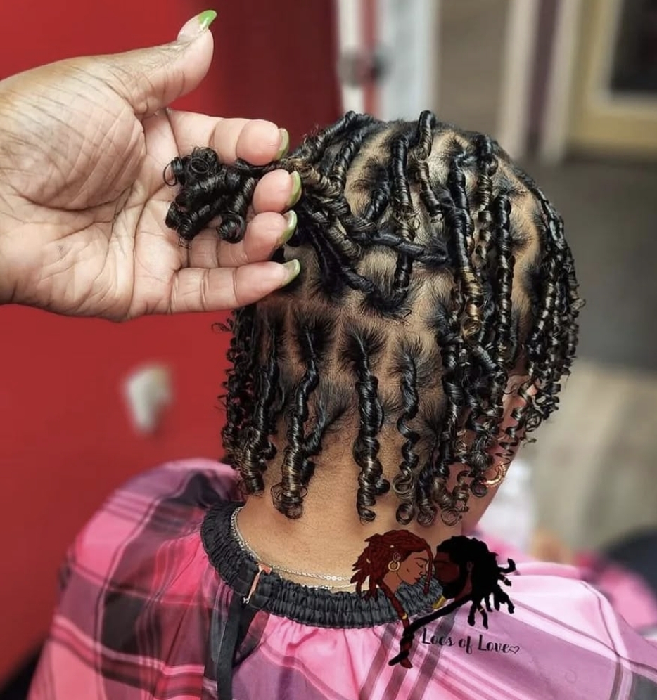 Starter Loc Coils at Locs of Love in Chattanooga, TN