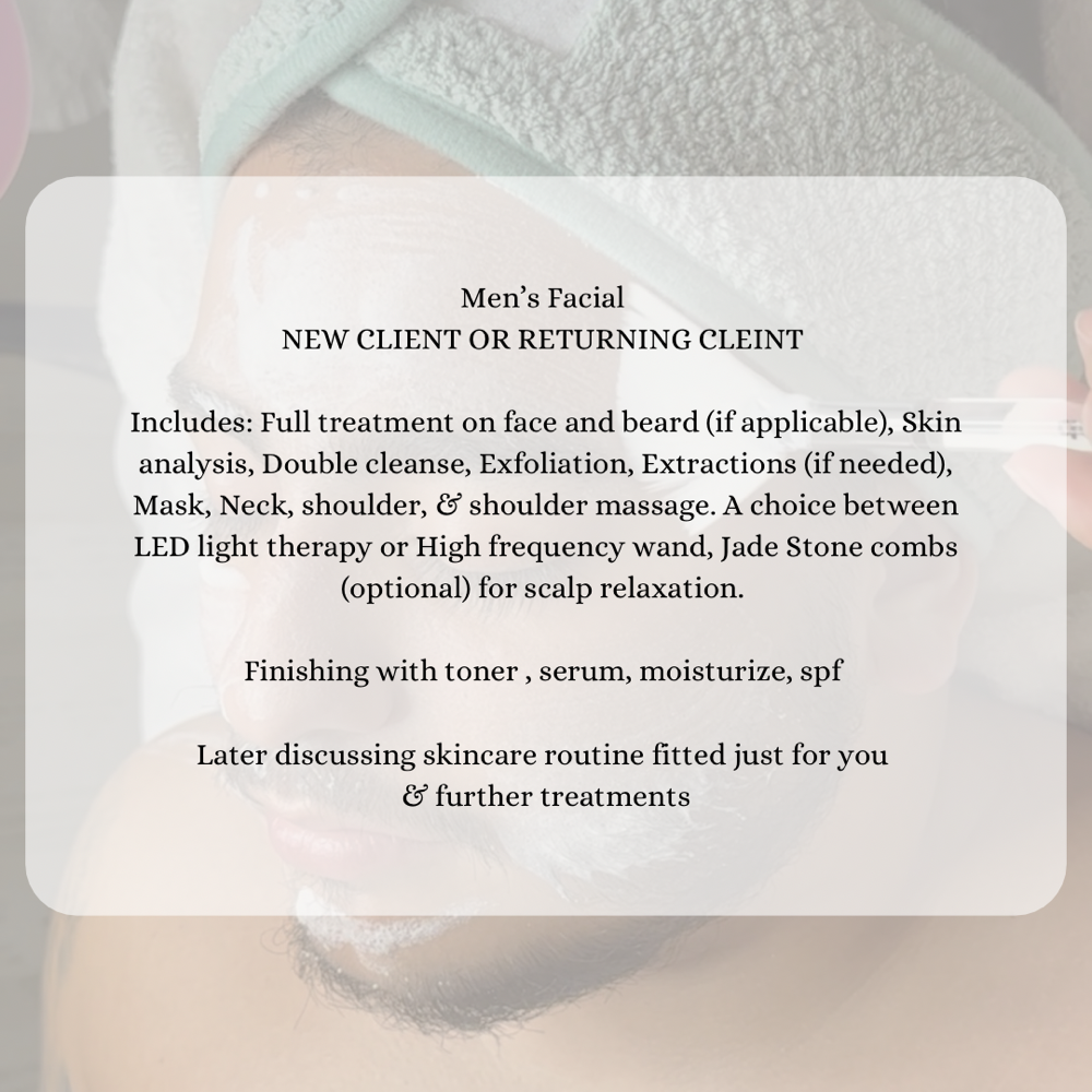 Mens Facial