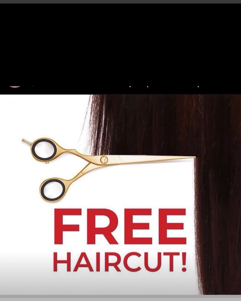 FREE HAIRCUT PROMOTION