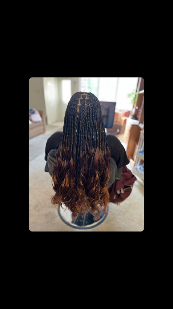 French Curl Knotless