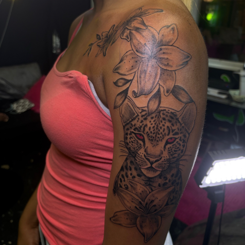 Upper Quarter Sleeve at Tattz by Kenzz in Texarkana, TX