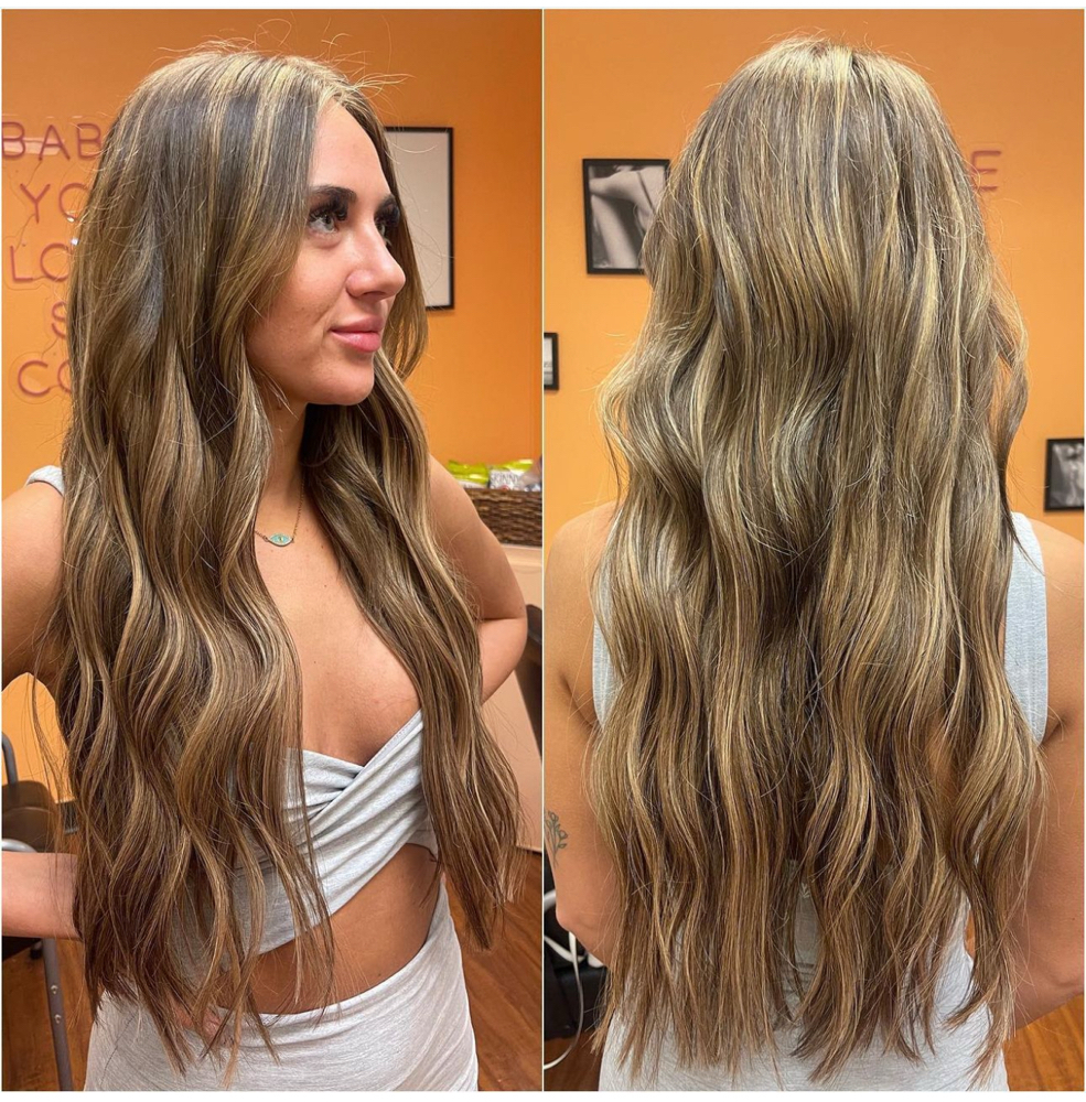 Hair Extension Install