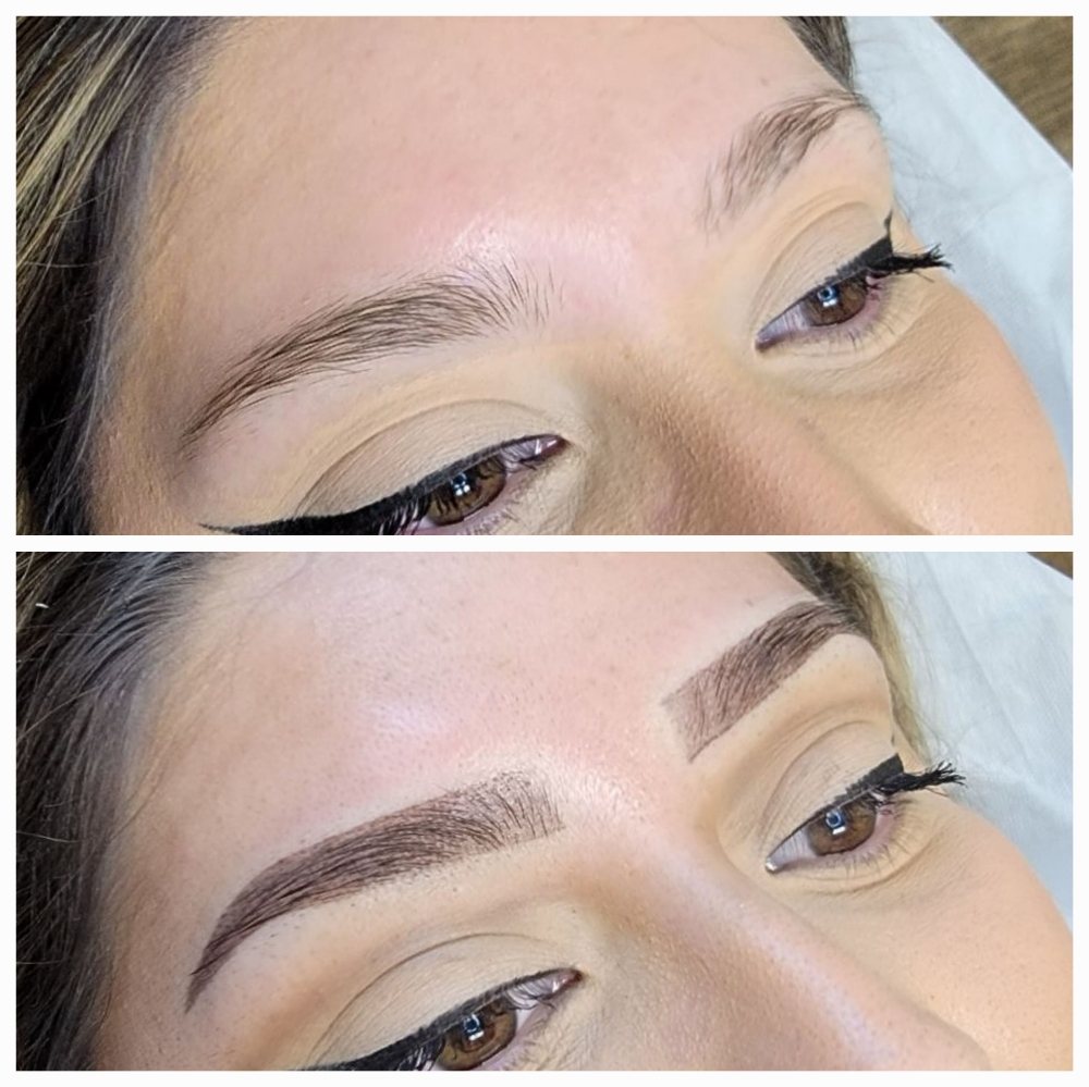 Ombre Powder Brows Permanent Makeup