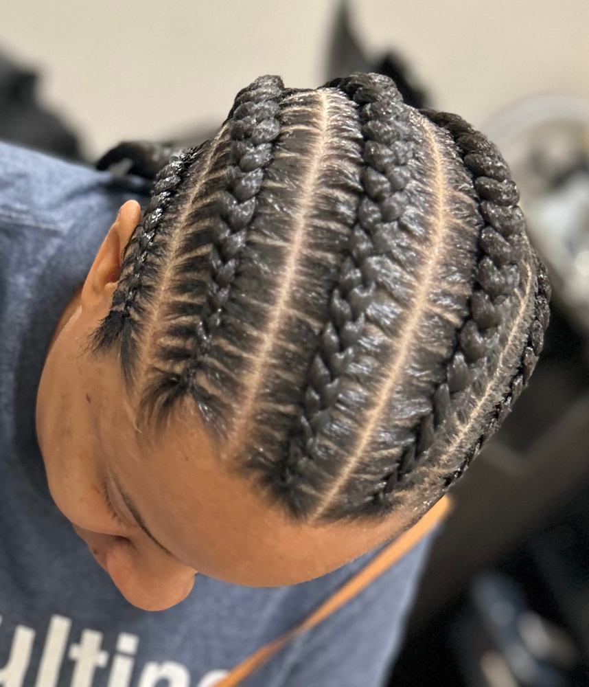 Feed In Scalp Braids