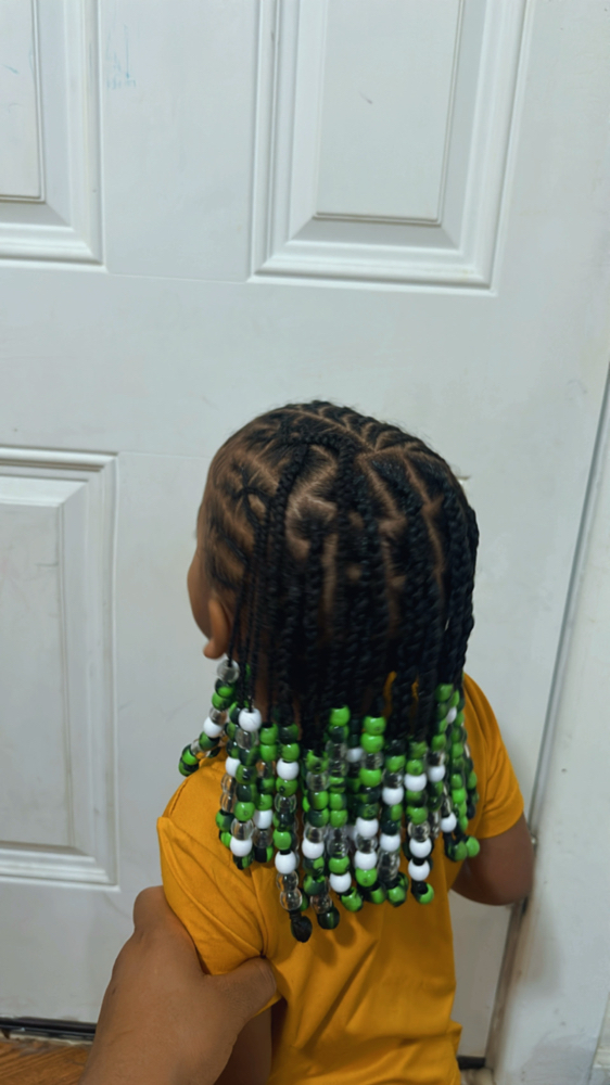 Girls 7-15 Fulani Braids