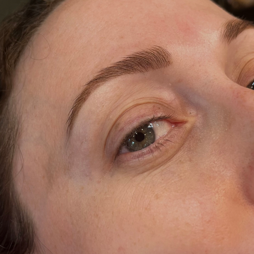 Brow Tint at esthetics by claude in Yardley, PA