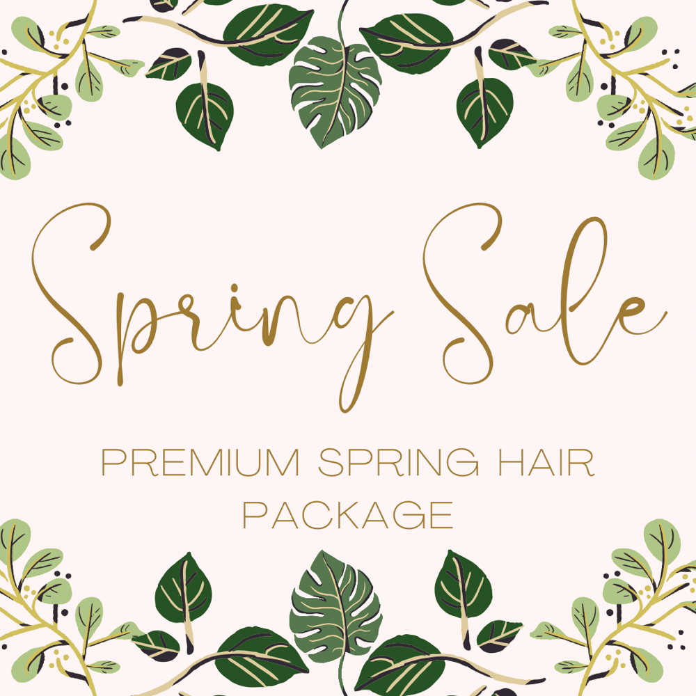 Premium Spring Hair Package