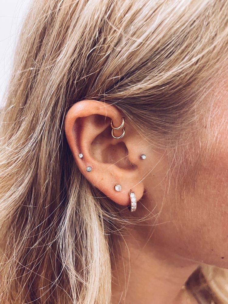 MULTIPLE PIERCINGS