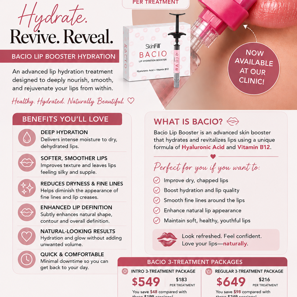 BACIO LIP HYDRATION: 3 SESSIONS at Well Life Integrated Medical LLC in Okeechobee, FL