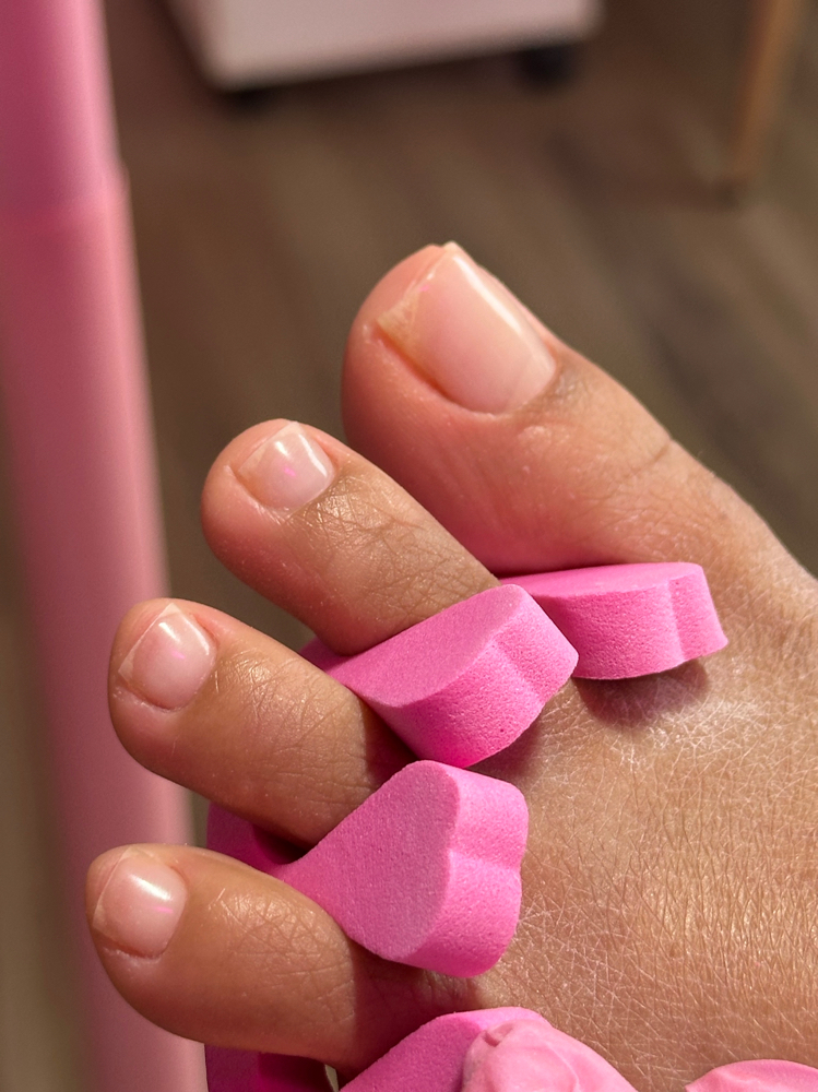 Structure Gel Pedicure