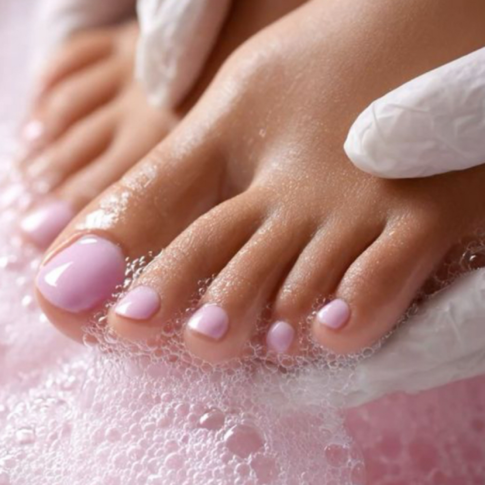 Spa Gel Polish Pedicure at Bare Beauty & Co. in Montrose, MI
