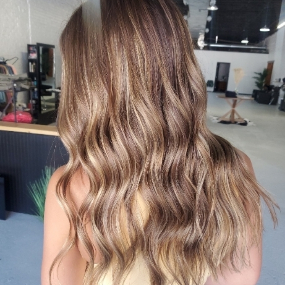 Balayage + Toner + Haircut