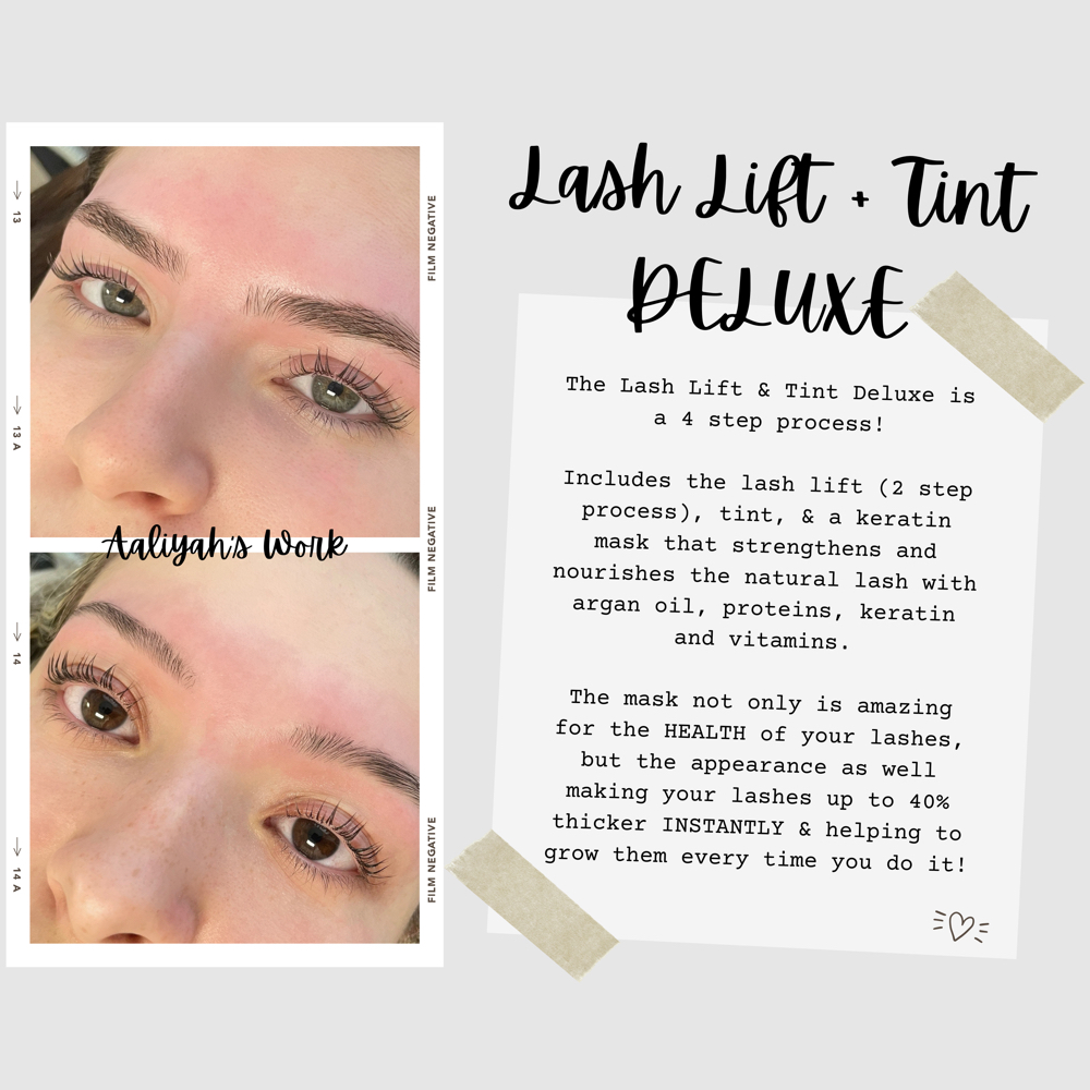 Lash Lift + Tint DELUXE (Aaliyah)
