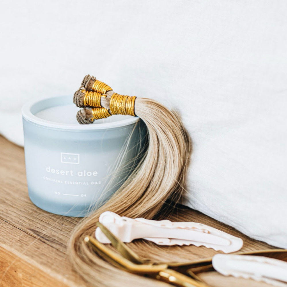 Extensions Consultation at WAVE Hair Studio in Beaver Dam, WI