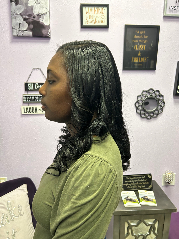 Silk Press( long hair)