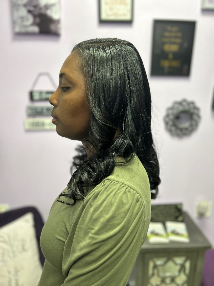 Silk Press( medium - long hair)