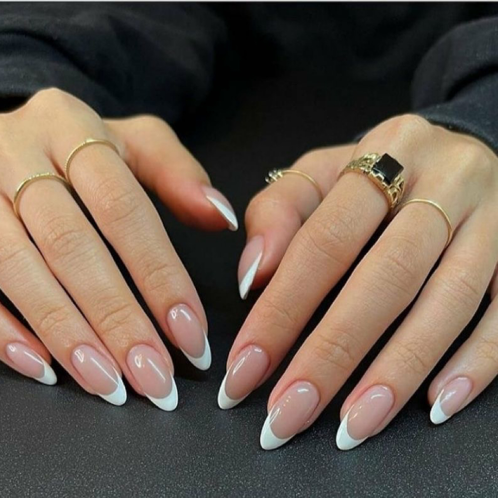 Smile Line French Tips at Tip Me Pretty in Walnut Creek, CA