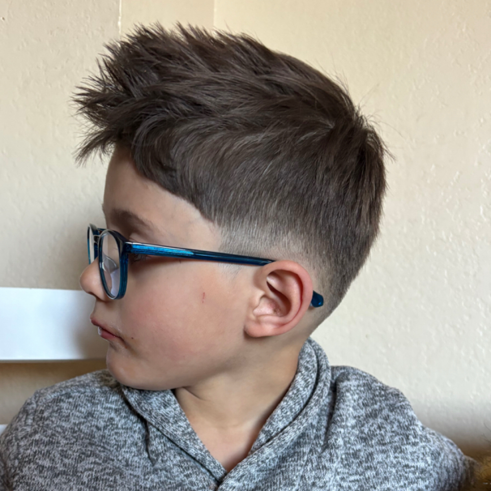 Kids Cut at Colorado Kids Salon & Spa in Longmont, CO