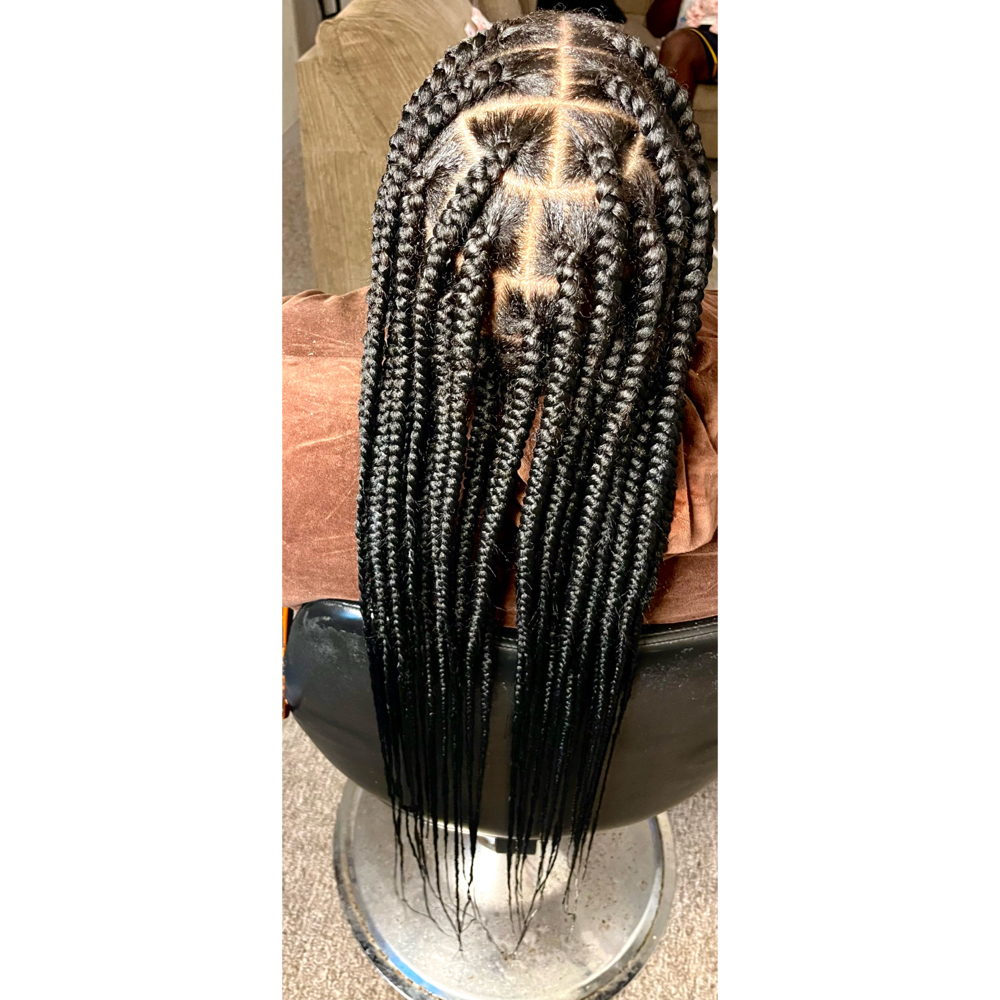 Medium Long Knotless