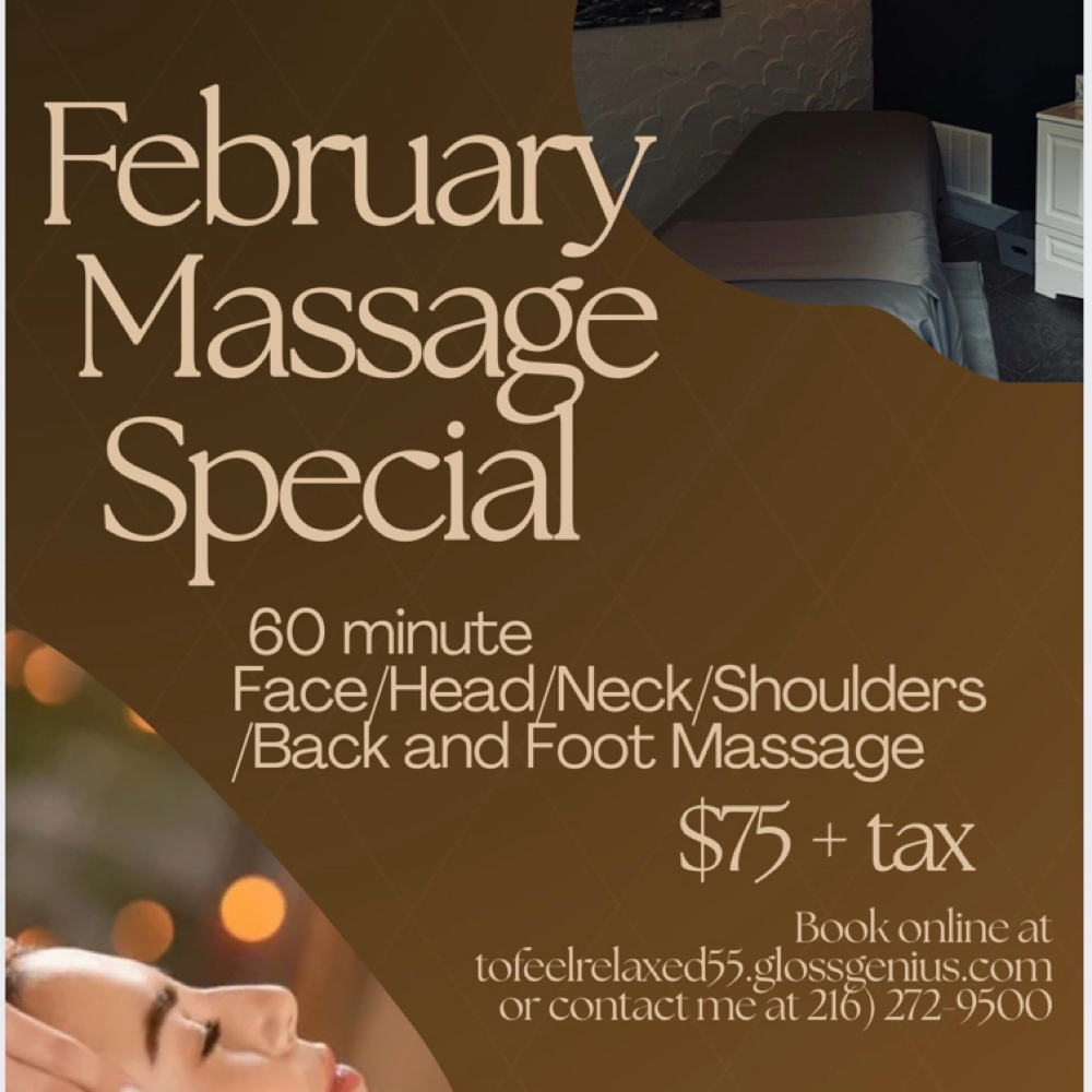 February Massage special