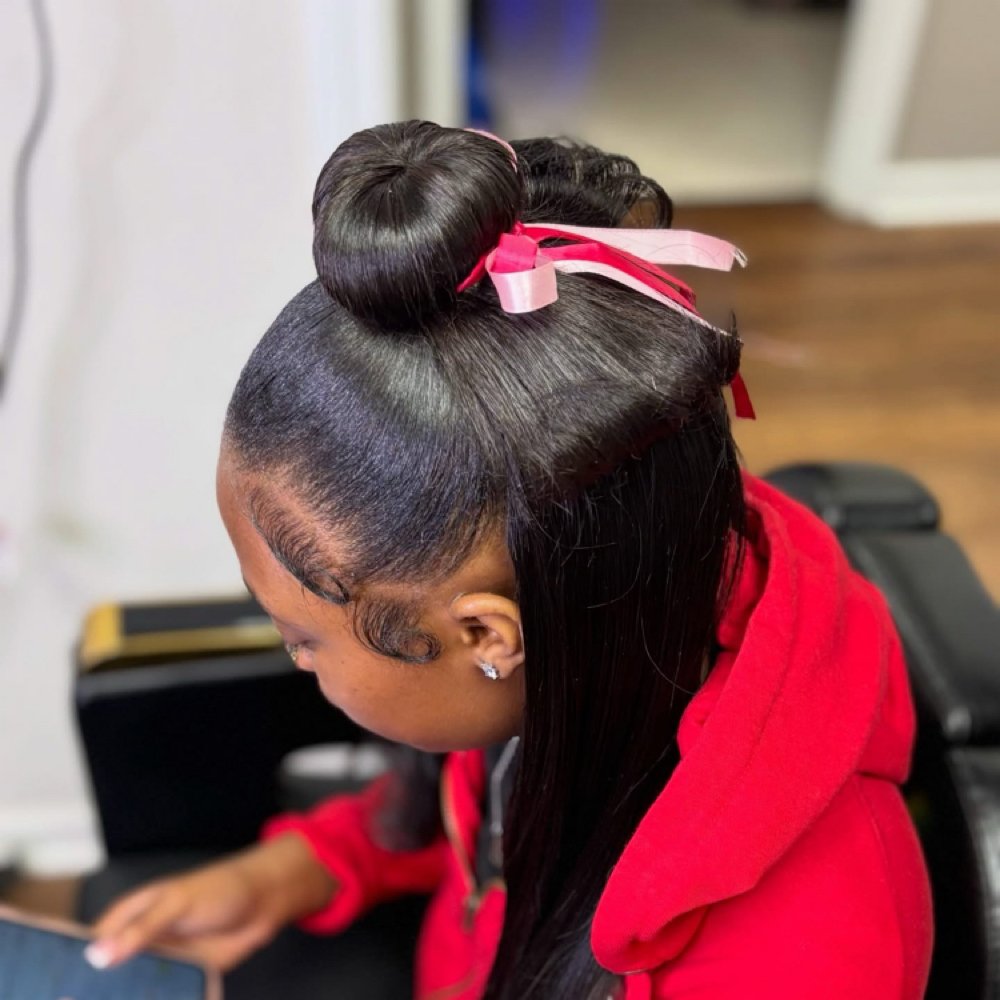 Royal Half Up/Down Quickweave at KshareeKrowns in murfreesboro, TN