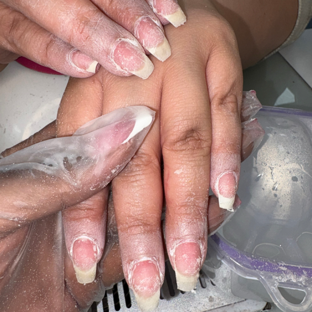 SOAK OFF at The Nail Gyny in Bronx, NY