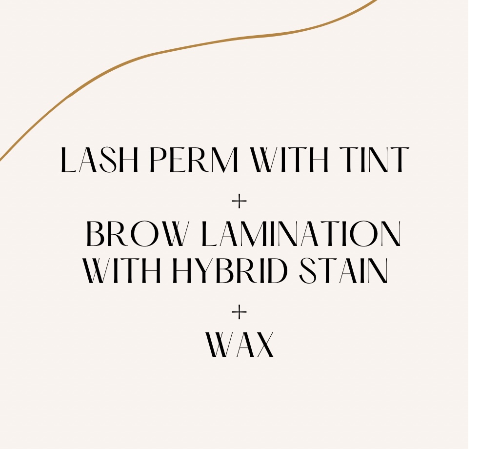 Lash Perm/tint Brow Lam/hybrid