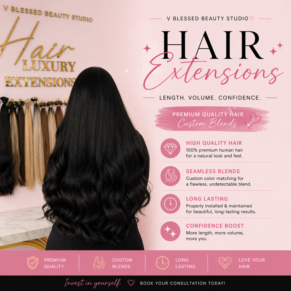 HAIR EXTENSION SALE MOTHERS DAY at V BLESSED BEAUTY STUDIO in Los Angeles, CA