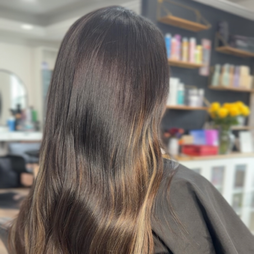 Hair Gloss Treatment at Wyss and Co Blowout Bar in Wesley Chapel, FL