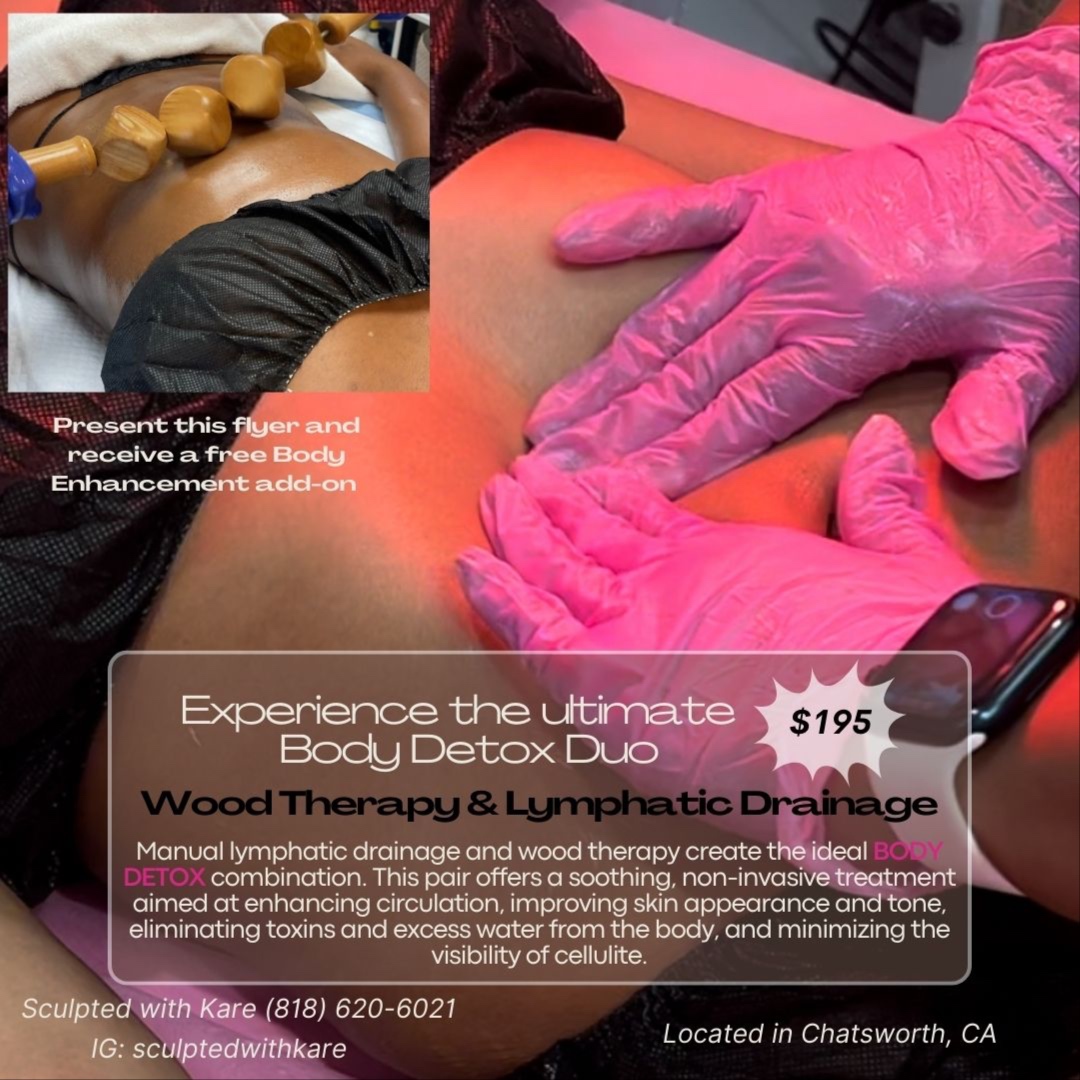 Full Body - Wood & Lymph Drainage at To Cut & Dye For | Sculpted with Kare in Los Angeles, CA