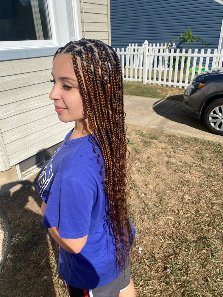 Small Boho Knotless