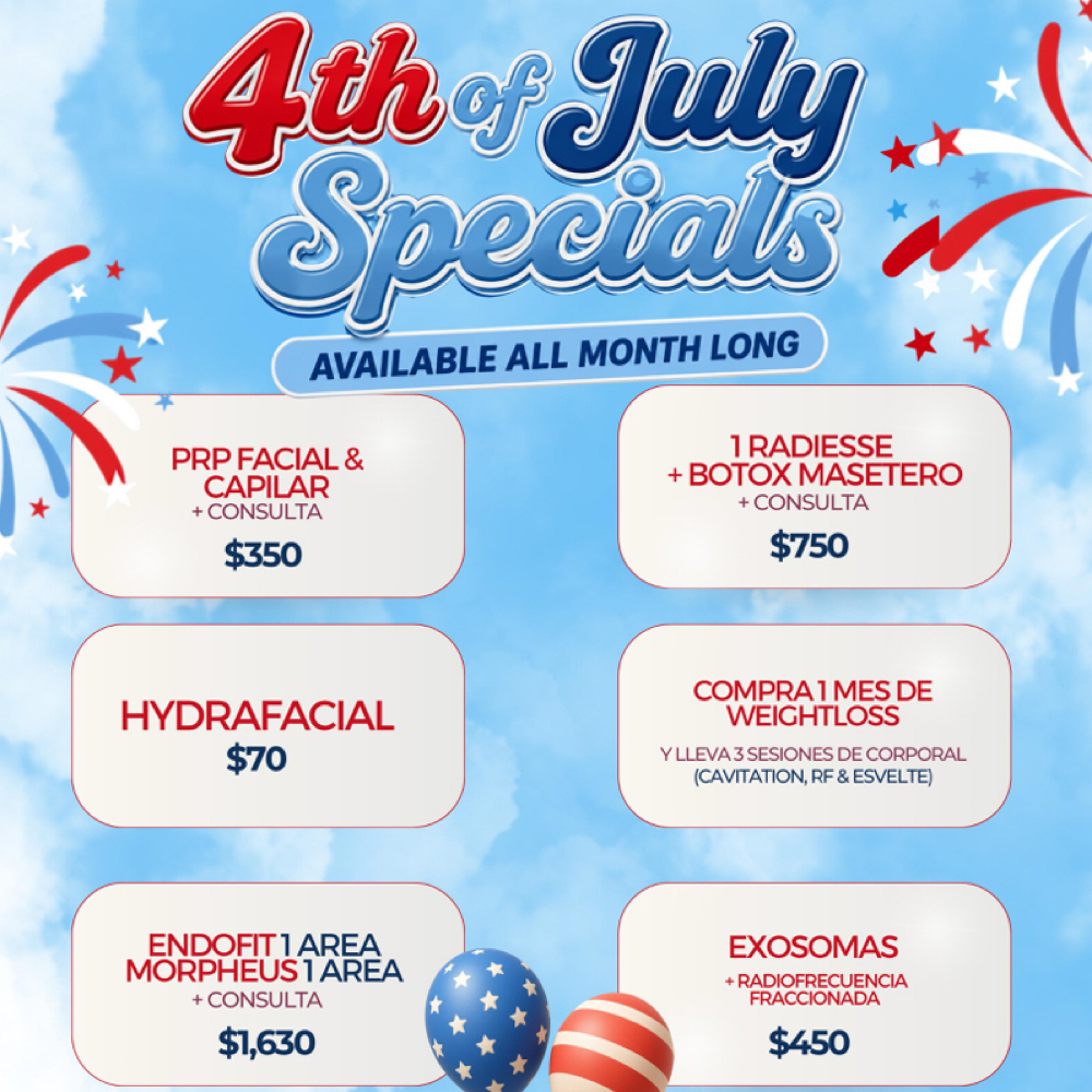 JULY SPECIALS at Remake Beauty Studio Mission in Mission, TX