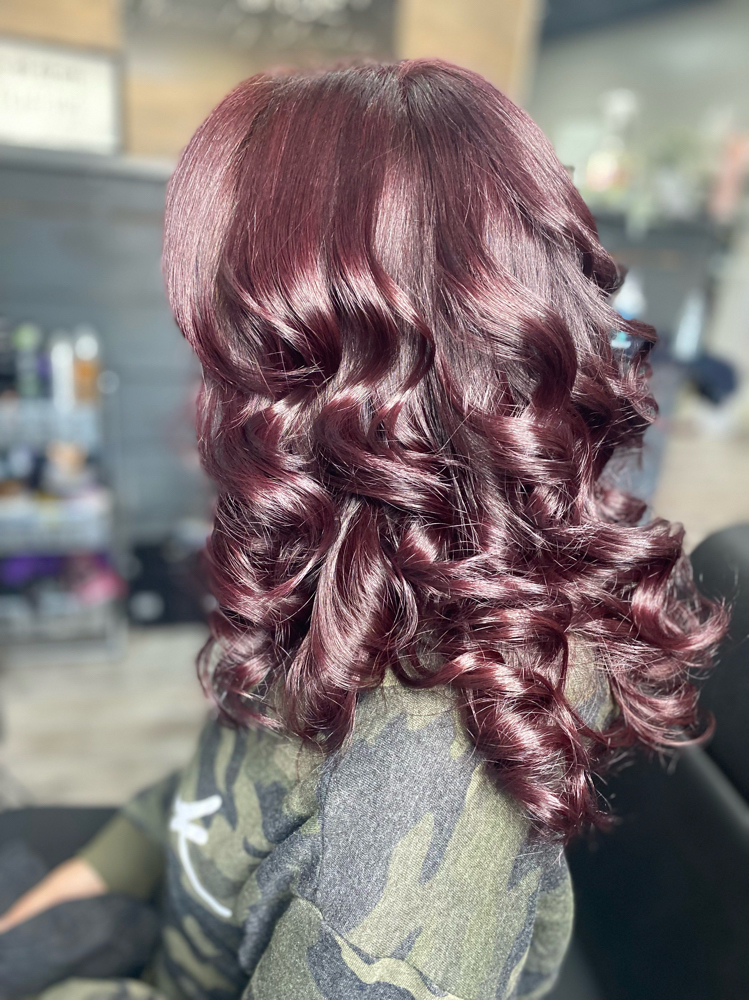 Full Color, Cut & Blowdry