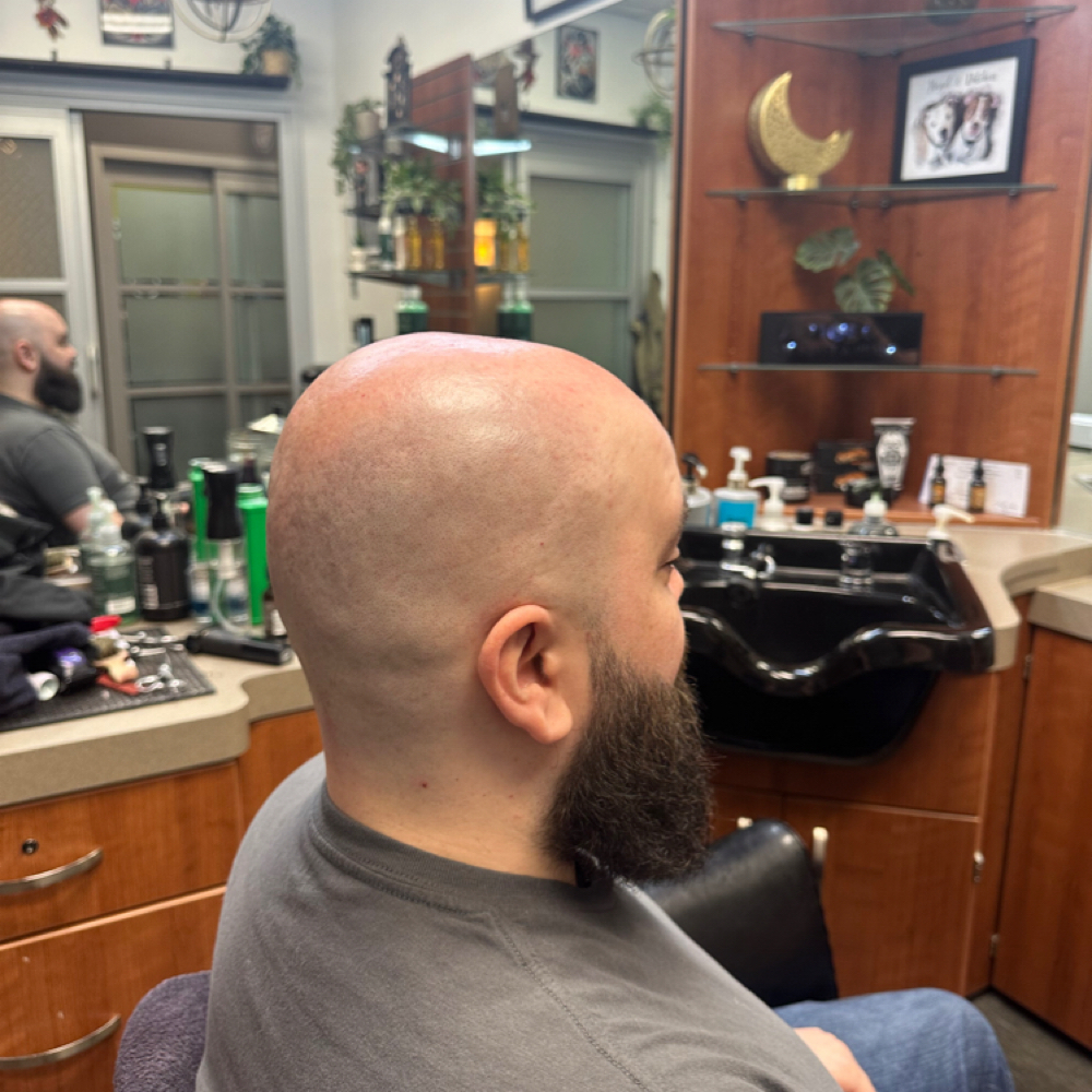Headshave at Phases in Glen Burnie, MD