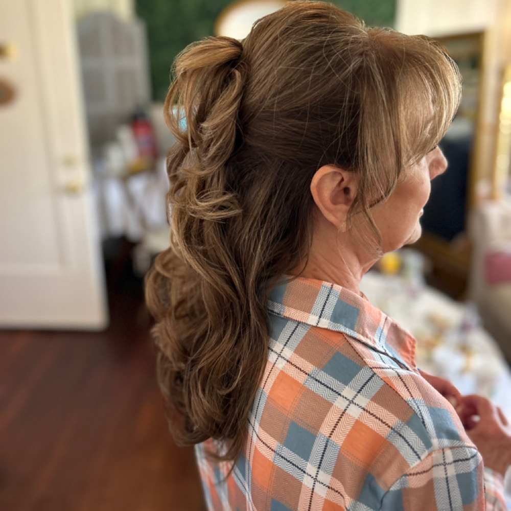 Blow Dry/Style With Curls at Colorize Hair Studio in Gluckstadt, MS