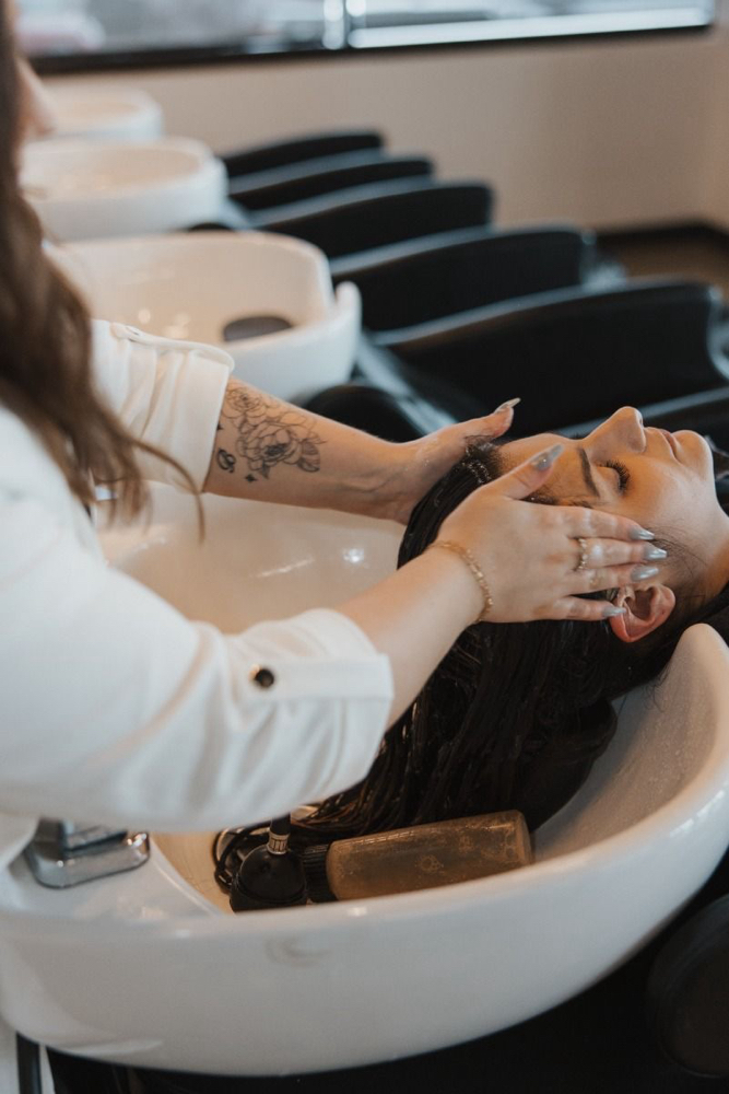 Scalp Exfoliation Treatment at Hairbyaalina in Roseville, CA