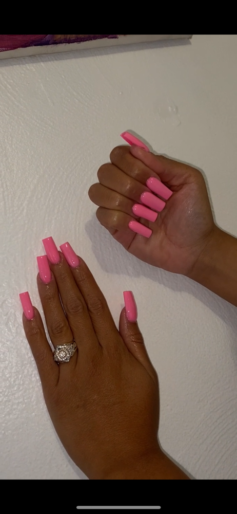 Basic Acrylic Nails .