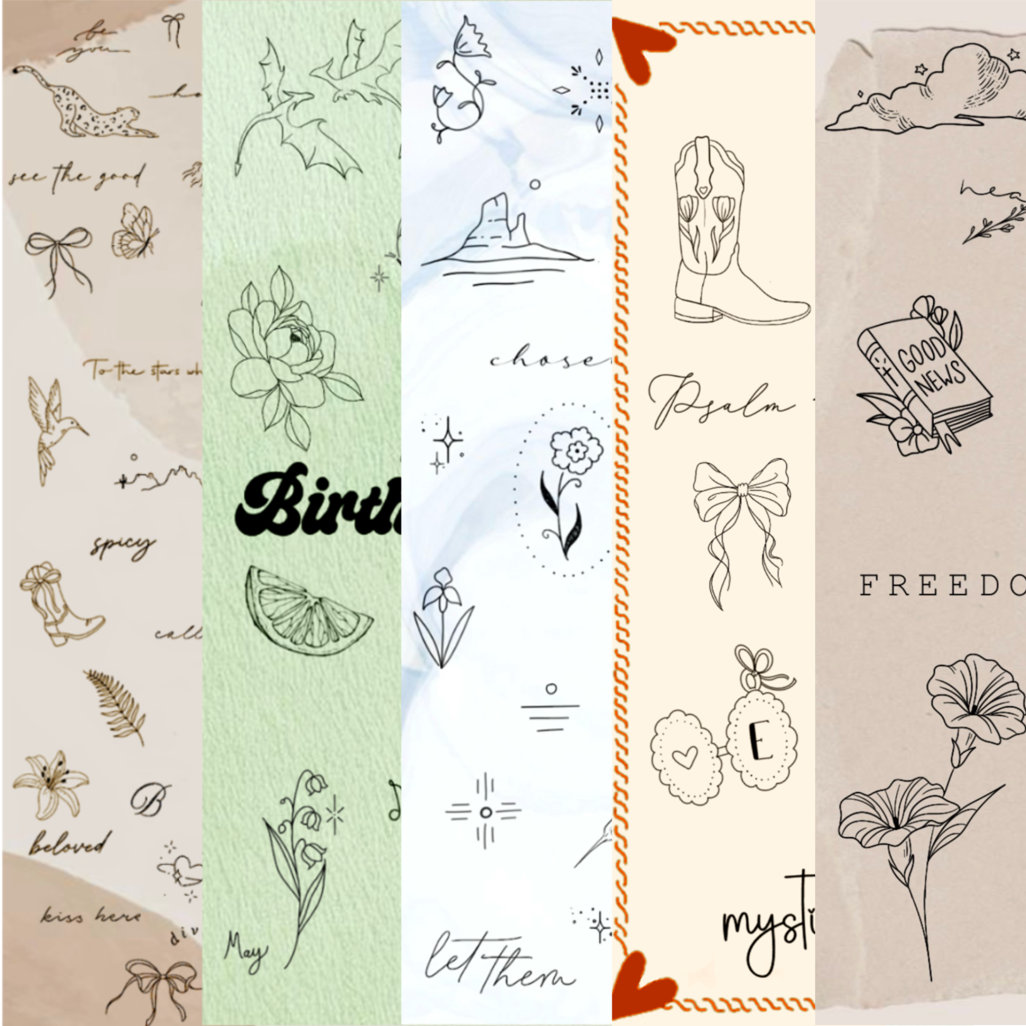 ✨ 2 Flash Designs at Inked by Hailey LLC in Lewisville, TX