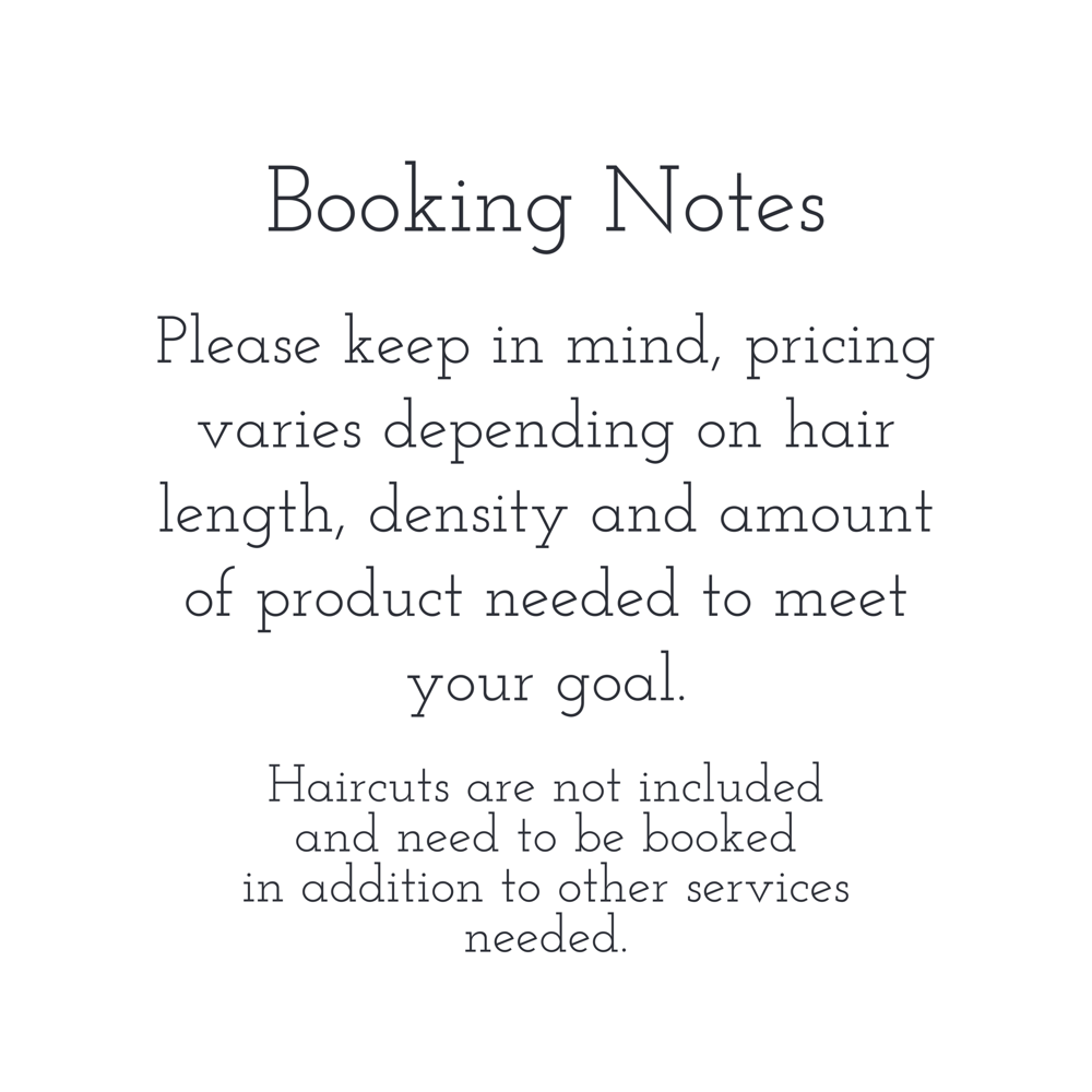 Booking Notes