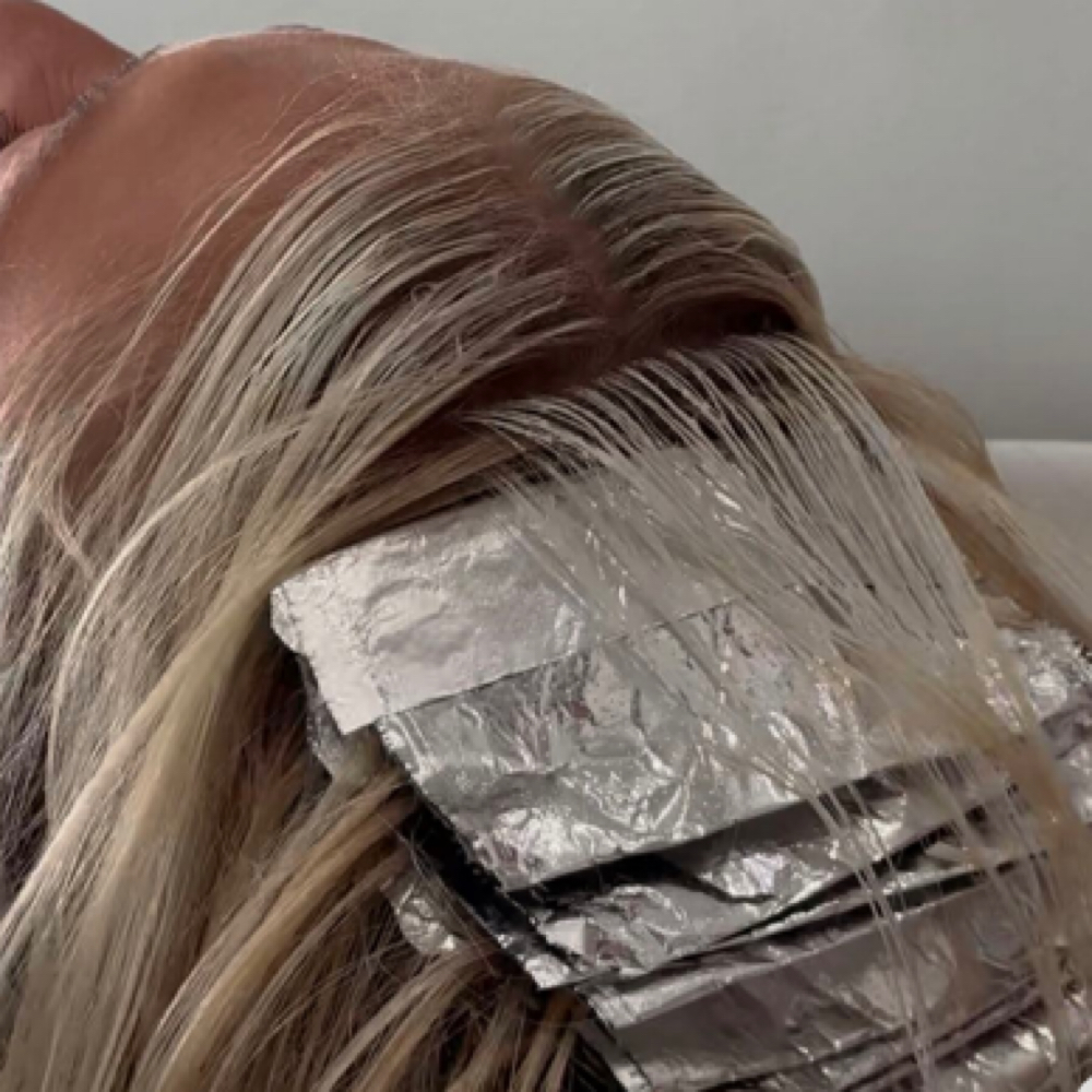 the mini signature blonde at Maven & Mane Salon sarasota in Sarasota, FL