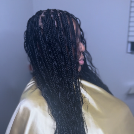 SMedium Goddess Braids at Tae’s Trinity Co. in Phoenix, AZ