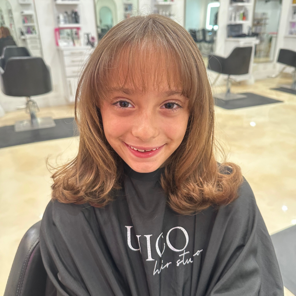 Kids Haircut at Único Hair Studio in Fullerton, CA