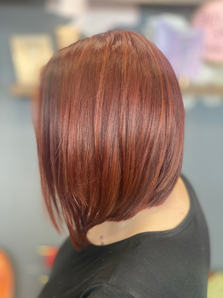 Blowout-Chin Length