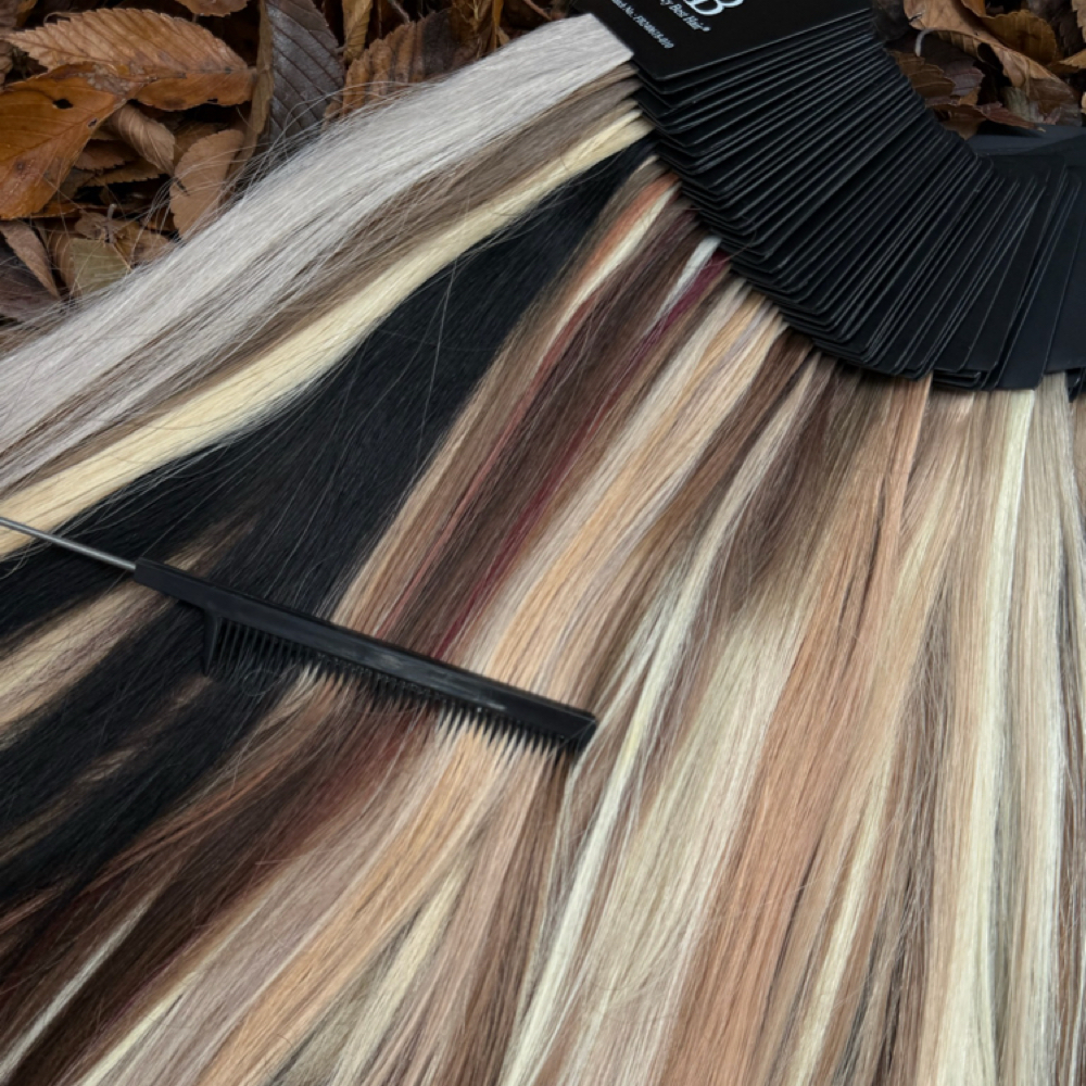 Beaded Weft Extension 1 Row at Victoria Esparza Hair in Wichita, KS